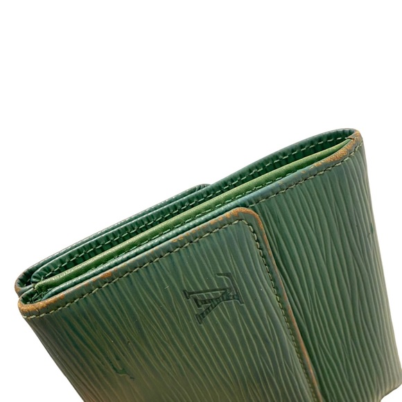 Louis Vuitton Green Epi Leather Wallet - Picture 6 of 12